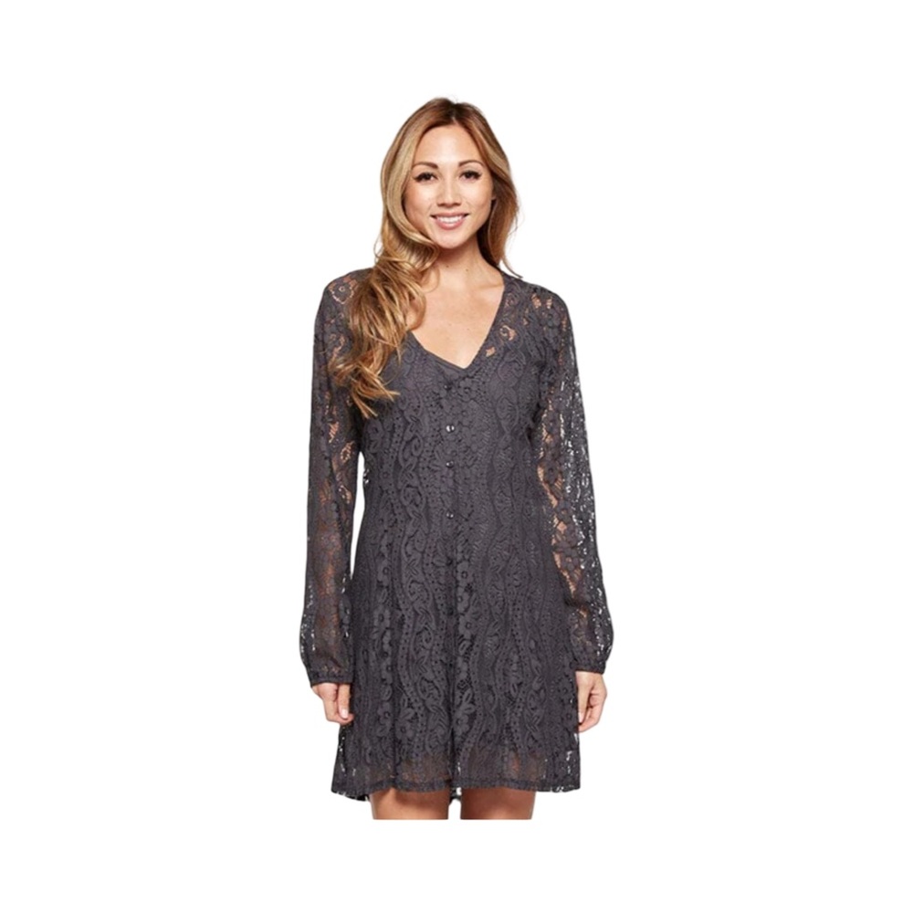 Lovestitch Love Letter Lace Mini Dress NWT Size S